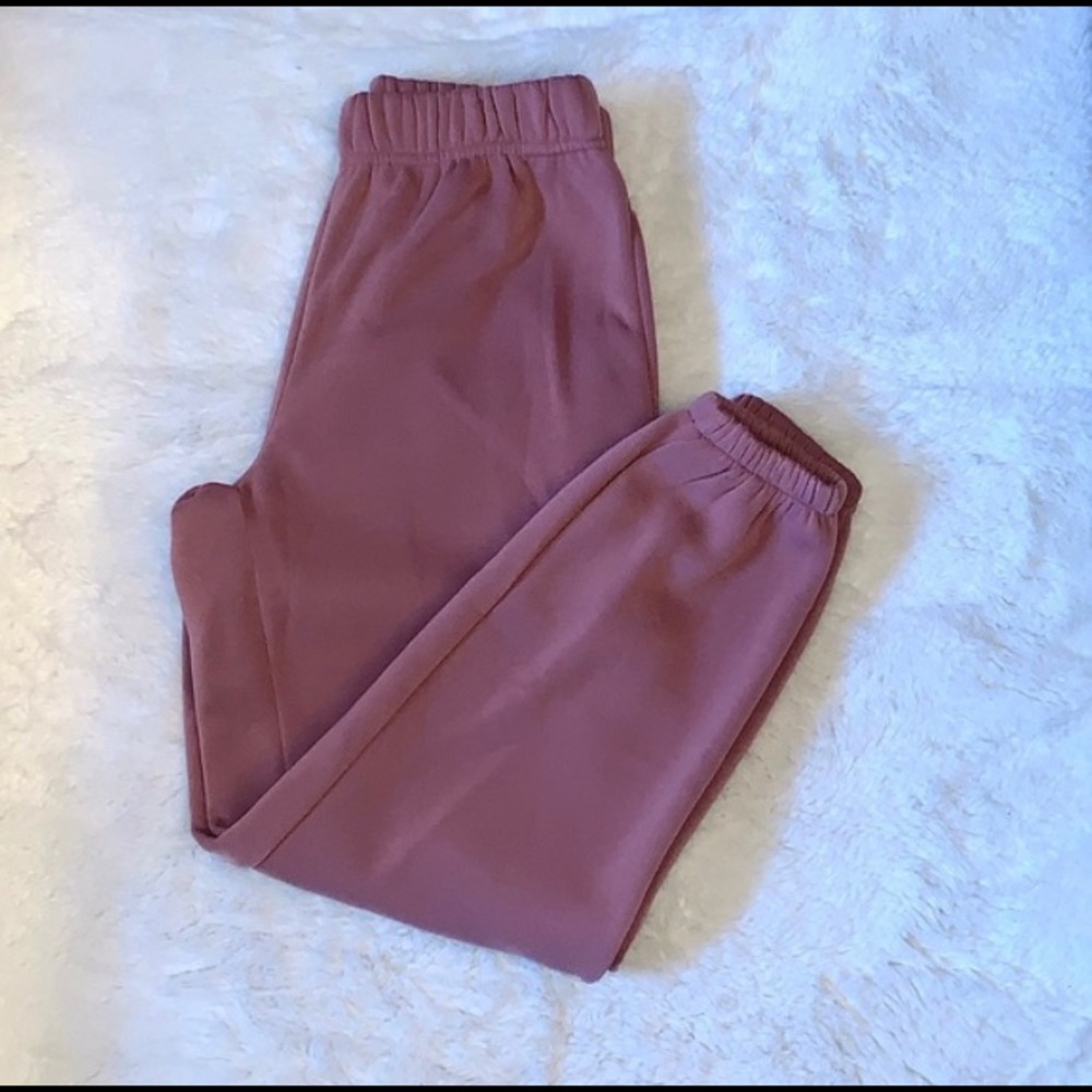 Roma concept muave pink drawstring sweatpants